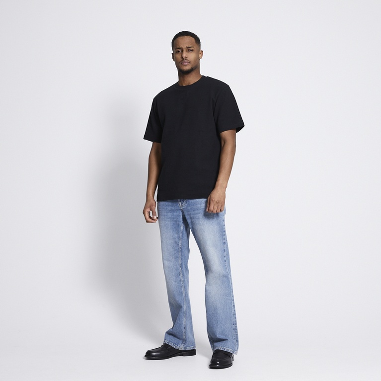 Structured tee "Love Structure" Black 2